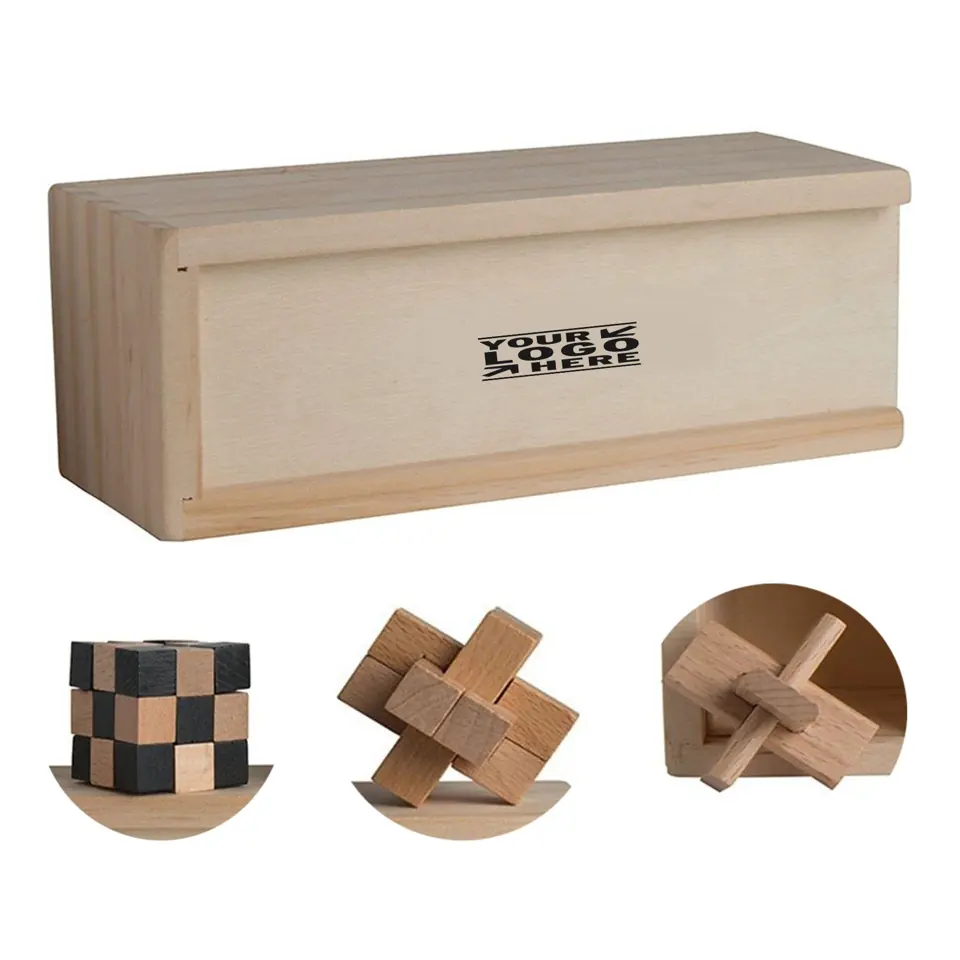 Classic Wooden Puzzle Box Collection
