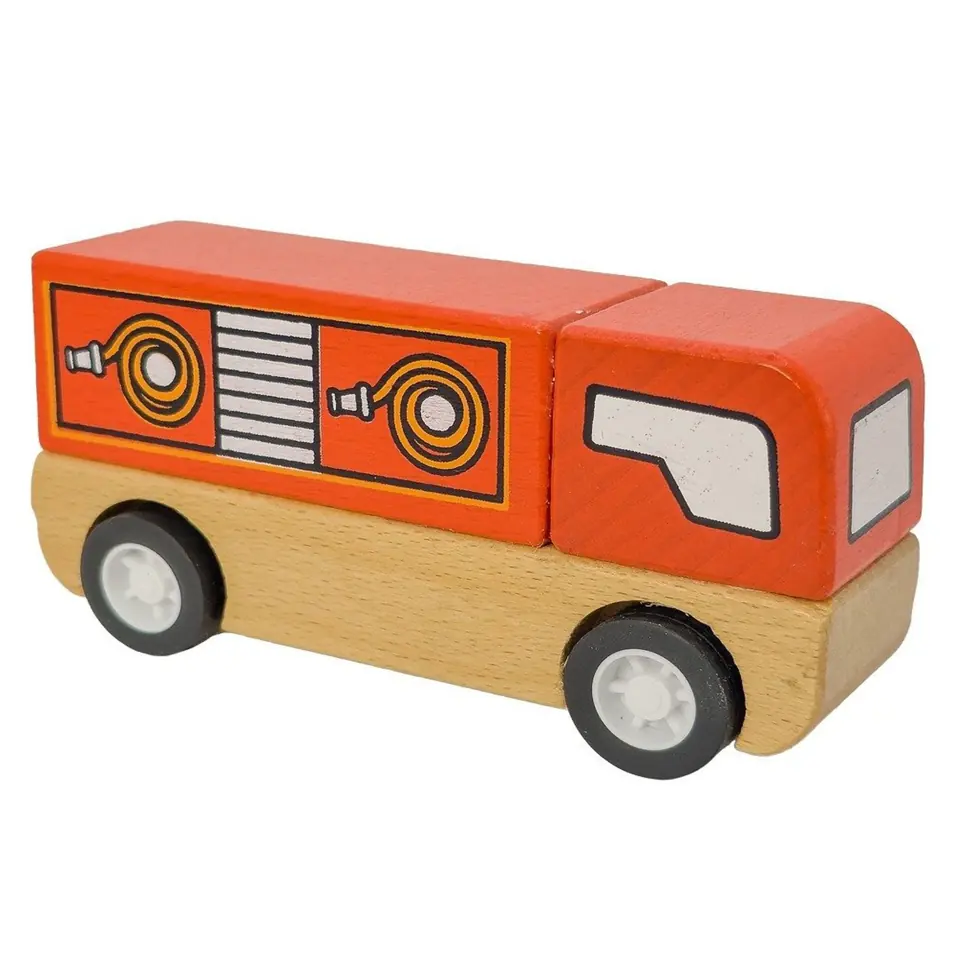 Classic Wooden Fire Engine 2
