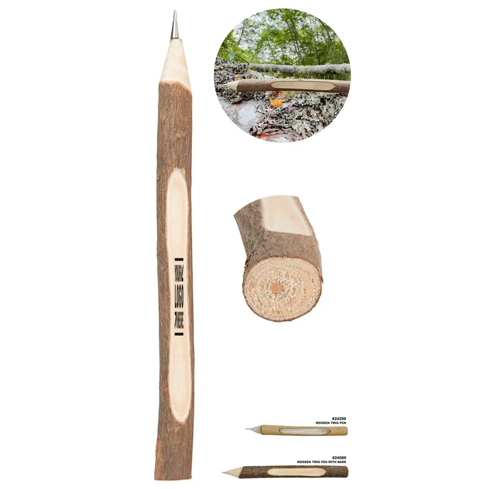 Wooden Branch Writing Instrument