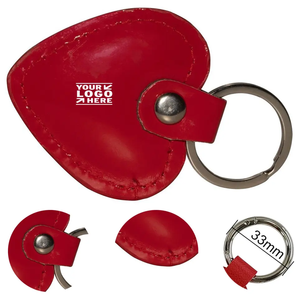 Eco-Friendly Heart Keychain