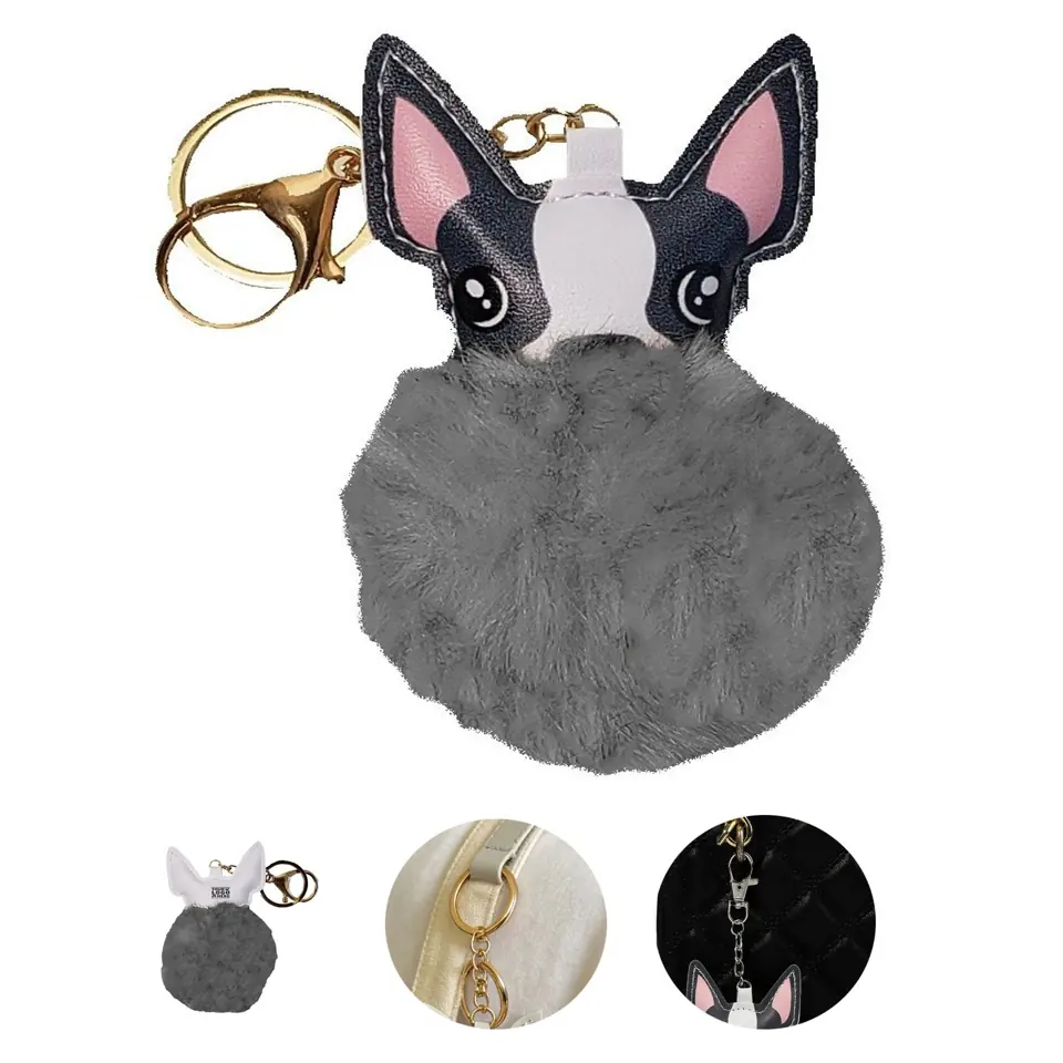 Canine Cuddly Keychain
