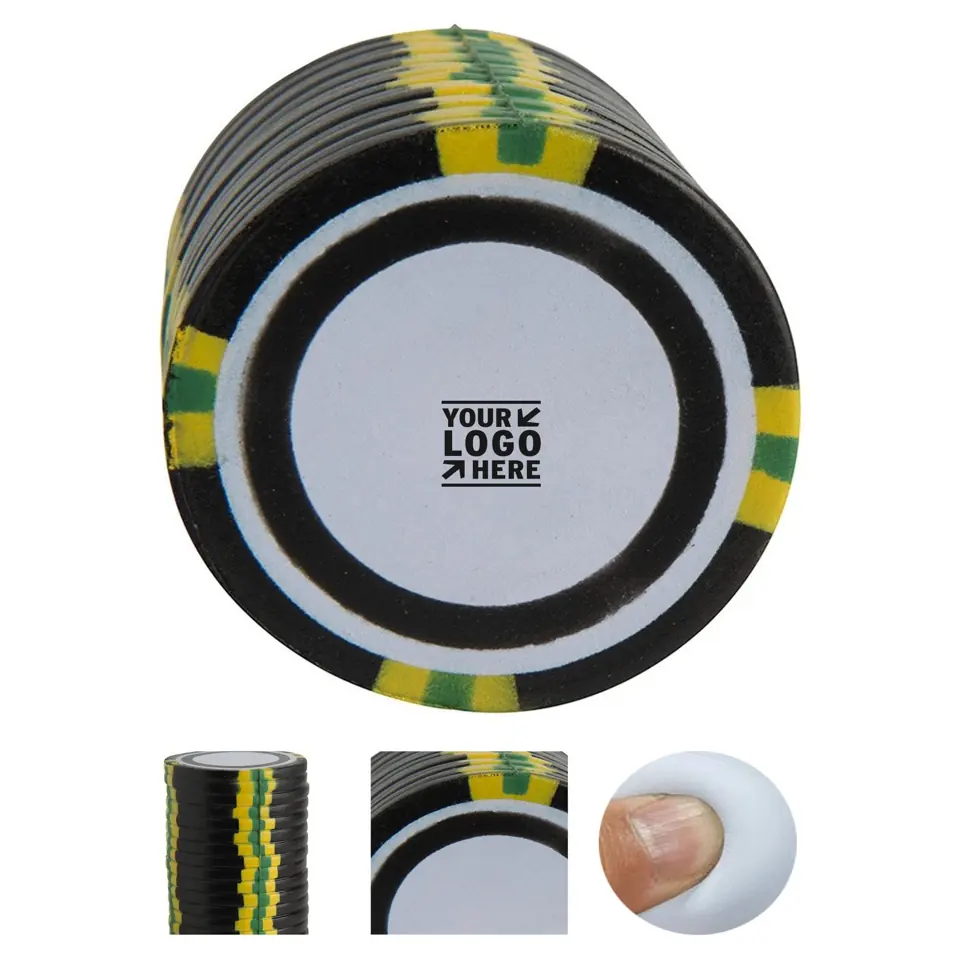 Casino Chip Stack Stress Reliever