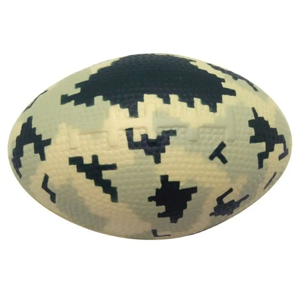 Digital Camo Football Stress Ball 2