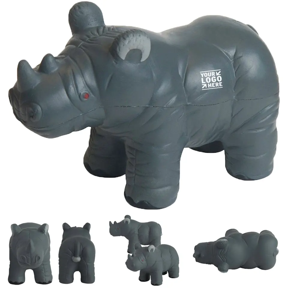 Wild Rhino Stress Relief Toy