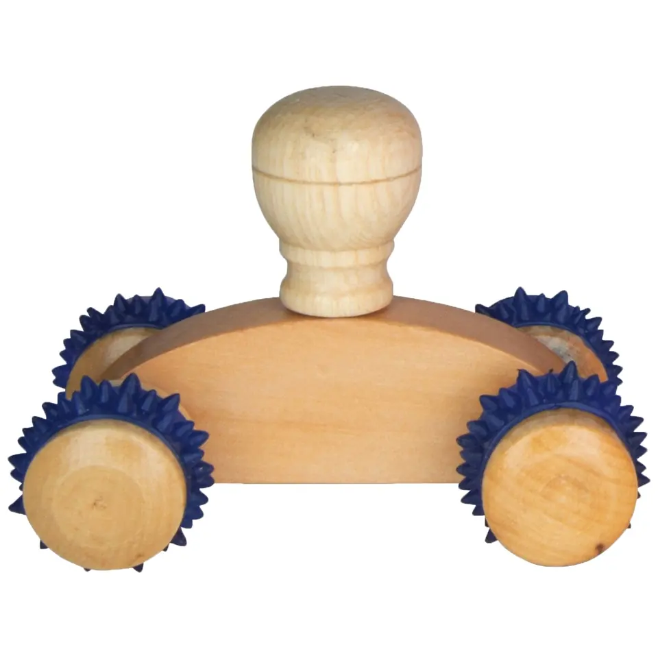 Natural Wooden Massage Roller 2