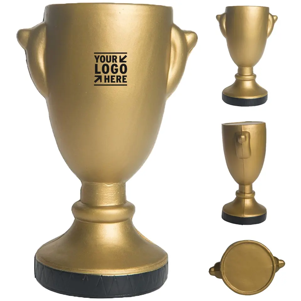 Golden Trophy Stress Reliever
