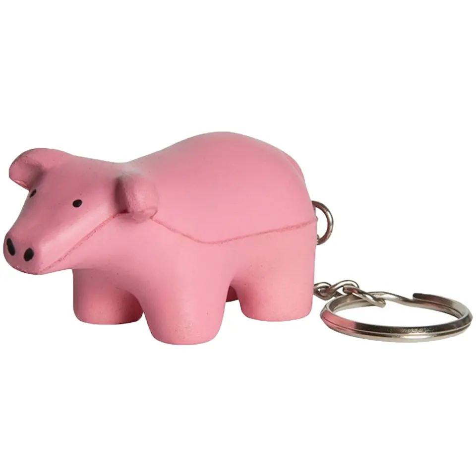 Pig Stress Relief Keychain 2