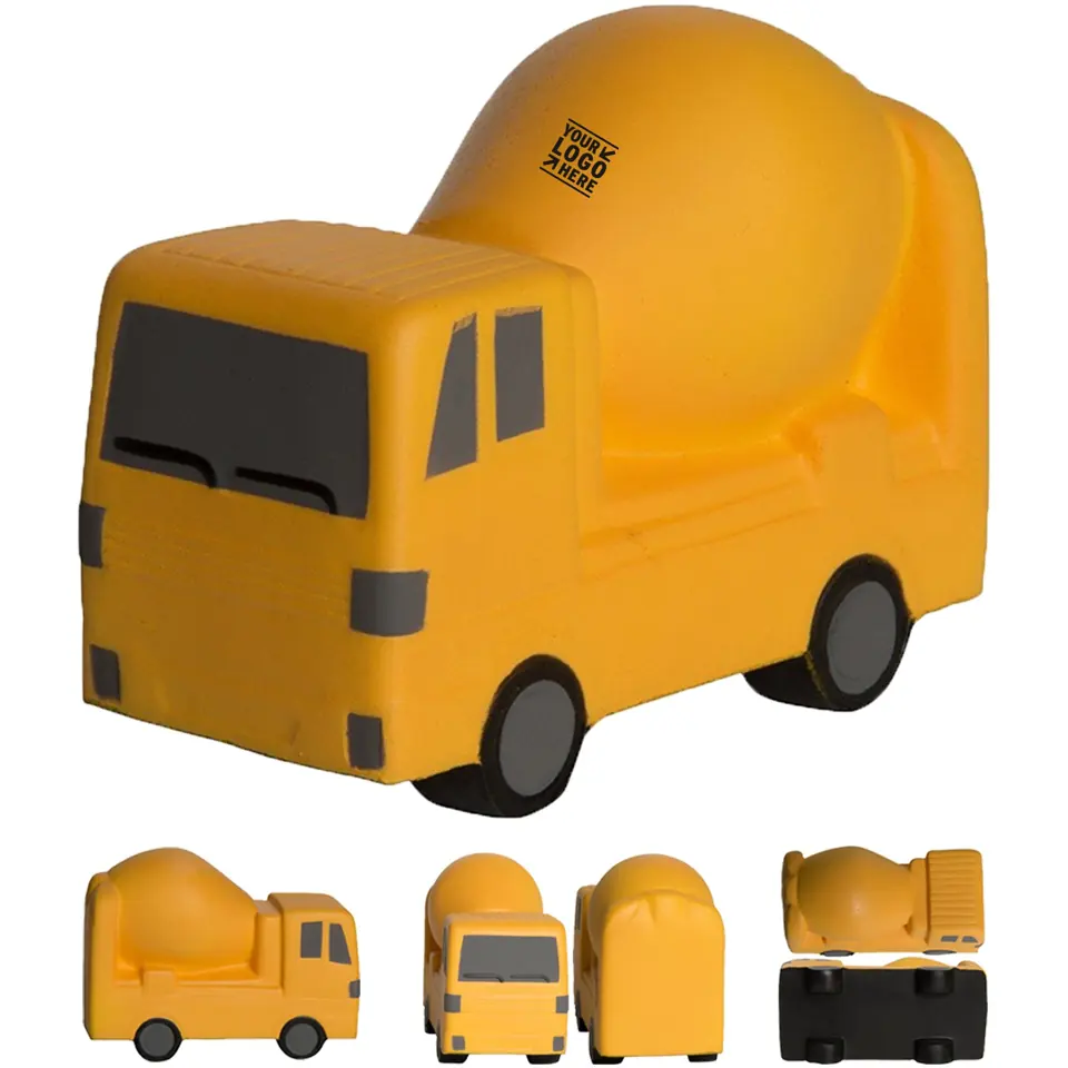 Squeezable Cement Mixer Stress Reliever