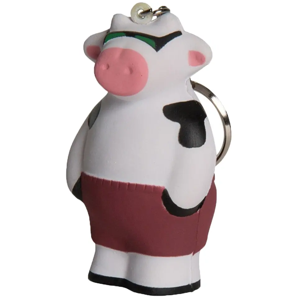 Relaxing Bovine Squish Keychain 2