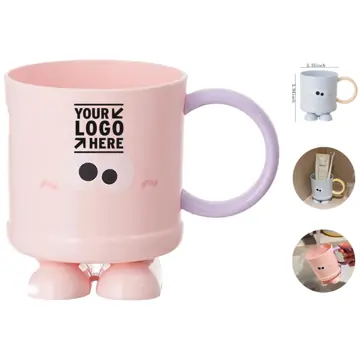 Personalized Cartoon Children's Rinse Cup with Handle