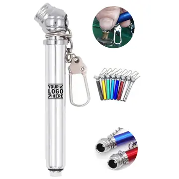 Compact Tire Pressure Gauge Keychain