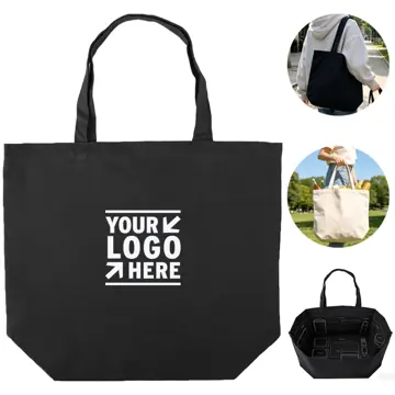 Large Cotton Canvas Tote Bag