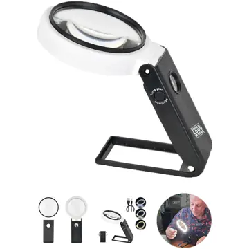 Portable Illuminated Magnifier