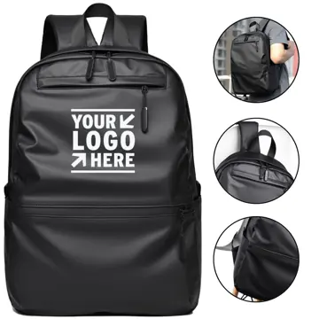 Premium Leather Laptop Backpack