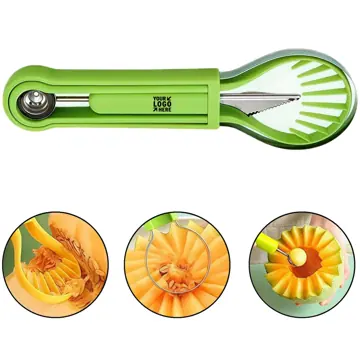 Versatile Stainless Steel Fruit Prep Tool