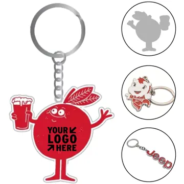 Custom-Designed Soft Enamel Keychain