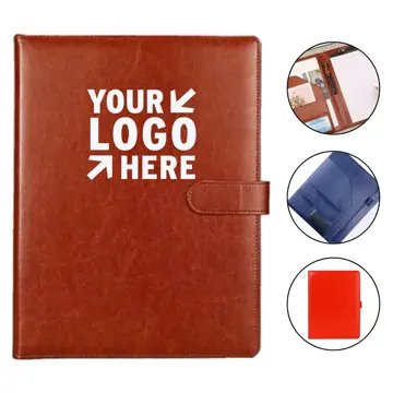 Professional Leather-Look Document Organizer