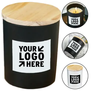 Aromatic Eco-Candle with Wooden Cover