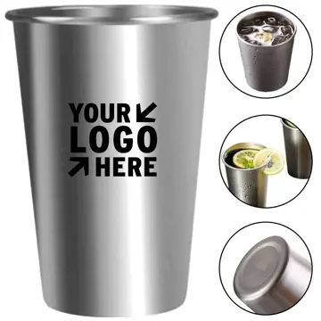 Custom Branded Stainless Steel Drinking Cups