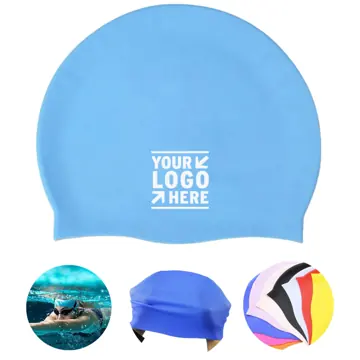 Flexible Unisex Silicone Swim Cap