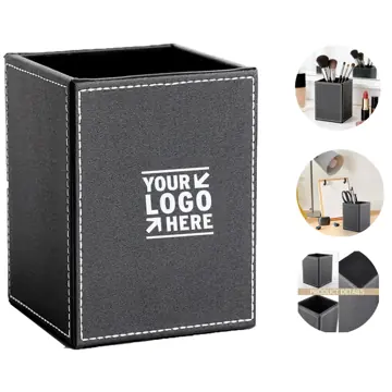 Eco-Friendly Leather Desk Organizer