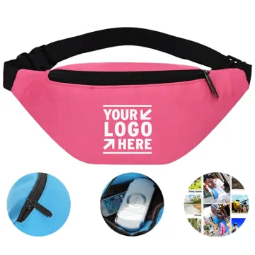 Compact Outdoor Water-Resistant Waist Pack