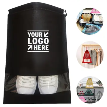 Compact Drawstring Shoe Organizer