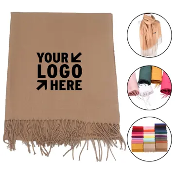Cozy Winter Scarf with Fringes