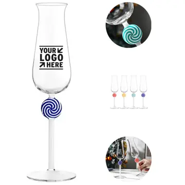 Elegant Crystal Champagne Flutes