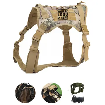 Adjustable Heavy-Duty Dog Harness with Handle