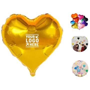 Romantic Heart Foil Balloon