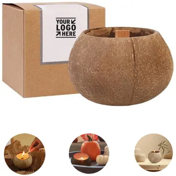 Aromatherapy Coconut Shell Candle