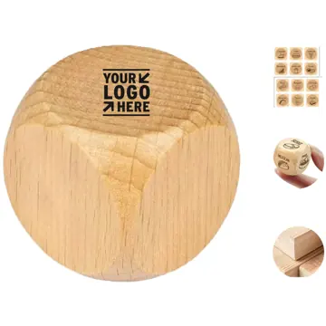 Artisan Wooden Game Dice