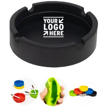 Premium Square Silicone Ashtray