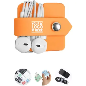 Flexible Silicone Cable Organizer