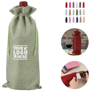 Eco-Friendly Wine Pouch Collection