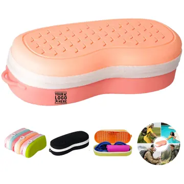 Travel-Ready Silicone Goggle Organizer