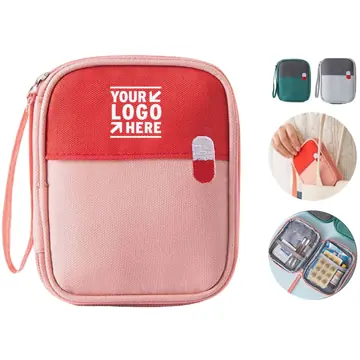 Compact Travel Medication Pouch
