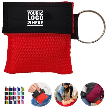 Emergency Rescue Mask Keychain
