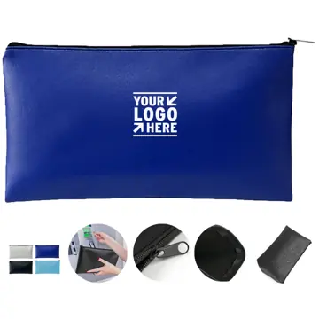 Premium Synthetic Leather Zip Organizer