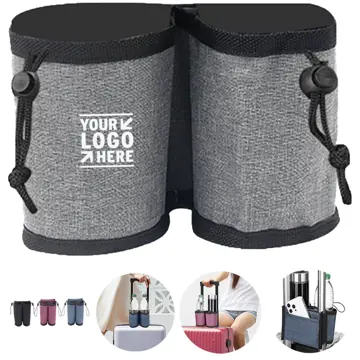 Portable Beverage Carrier for Travel Bags