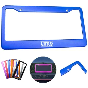 Premium Aluminum License Plate Frame