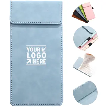 Compact Leather Menu Organizer