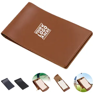 Premium Leather Golf Scorecard Organizer