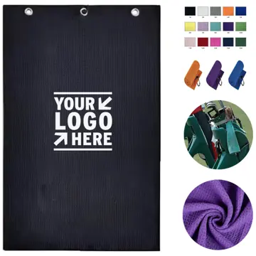 Premium Golf Microfiber Towel with Clip