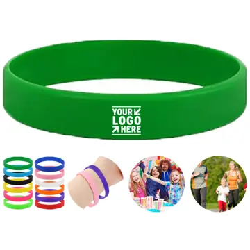 Vibrant Silicone Comfort Wristband