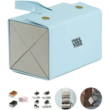 Compact Foldable Multi-Slot Eyewear Organizer