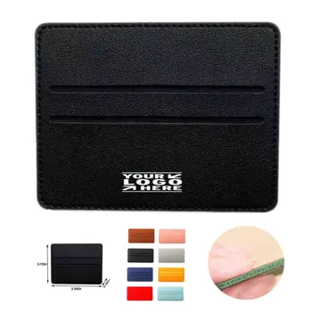 Slim Leather Card Organizer
