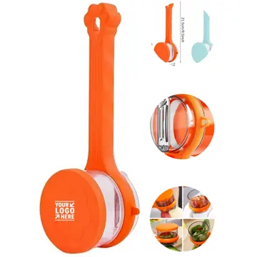 Splash-Free Peel & Store Peeler