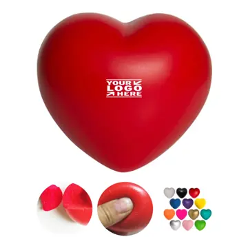 Heart-Shaped Stress Relief Squeeze Toy